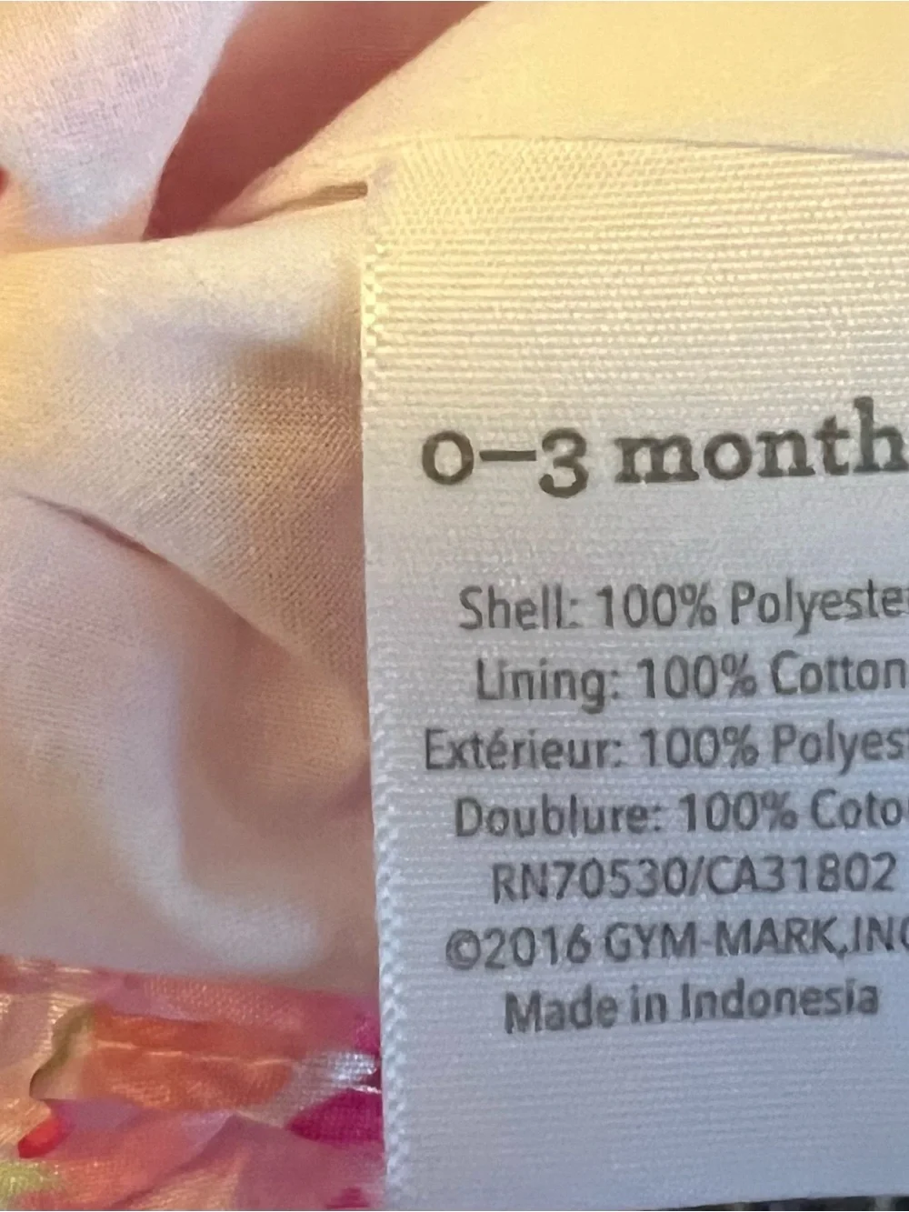 Gymboree sleeveless bubble